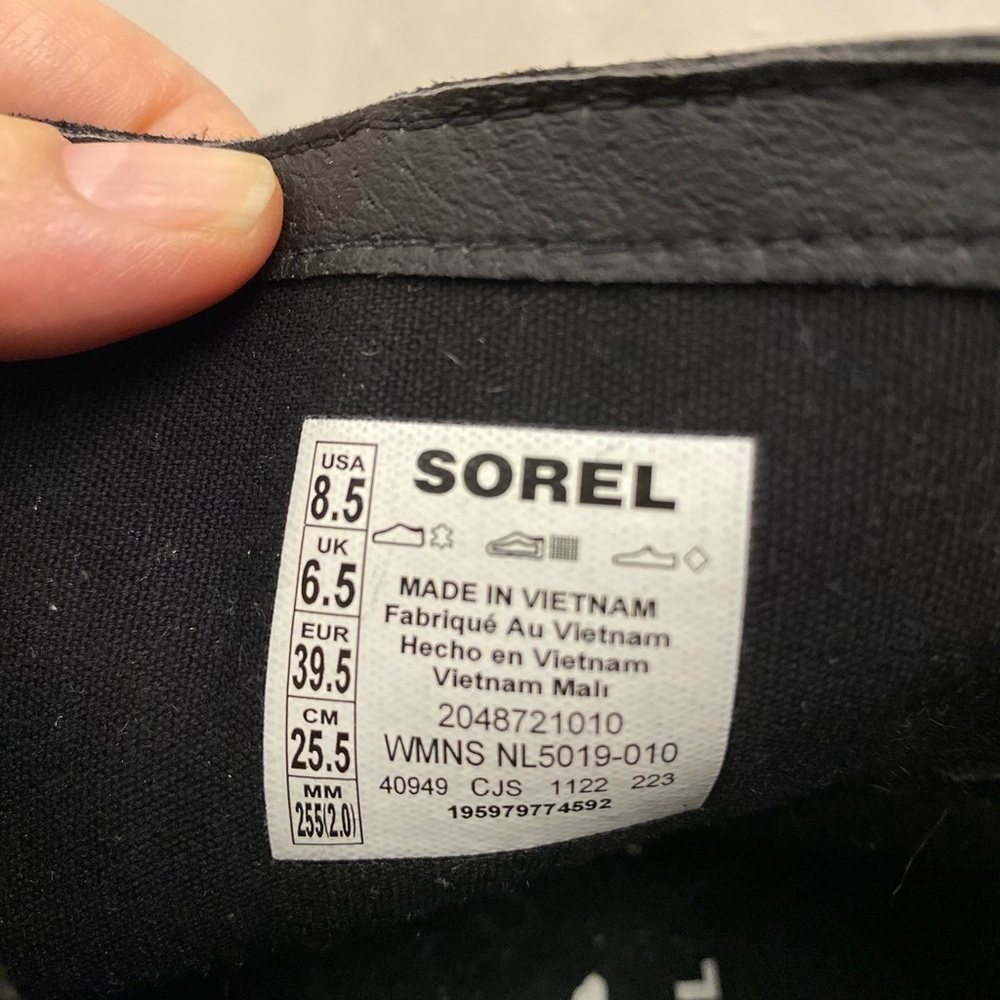 SOREL Emelie Zip Up Waterproof Boots - Picture 3 of 9